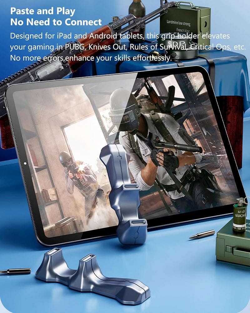 ACEDAYS Gaming Handle for iPad, Anti-Slip Silicone Gamepad Grip, Tablet Game Controller for PUBG/Knives Out/Rules of Survival - Image 2